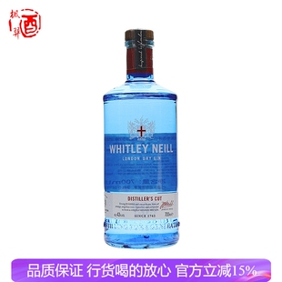 惠特利尼尔酿酒师臻选金酒WHITLEY NEILL DISTILLER'S CUT GIN