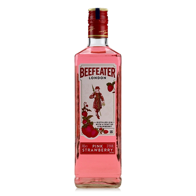 必富达粉红金酒风味配制酒700ml 杜松子鸡尾酒调酒洋酒Beefeater