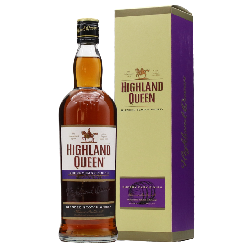 高地女王苏格兰雪莉桶调配威士忌HIGHLAND QUEEN 进口洋酒700ml