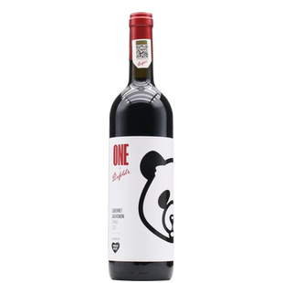 奔富一号红酒联名Human Made系列中国熊猫红葡萄酒14.5度750ML