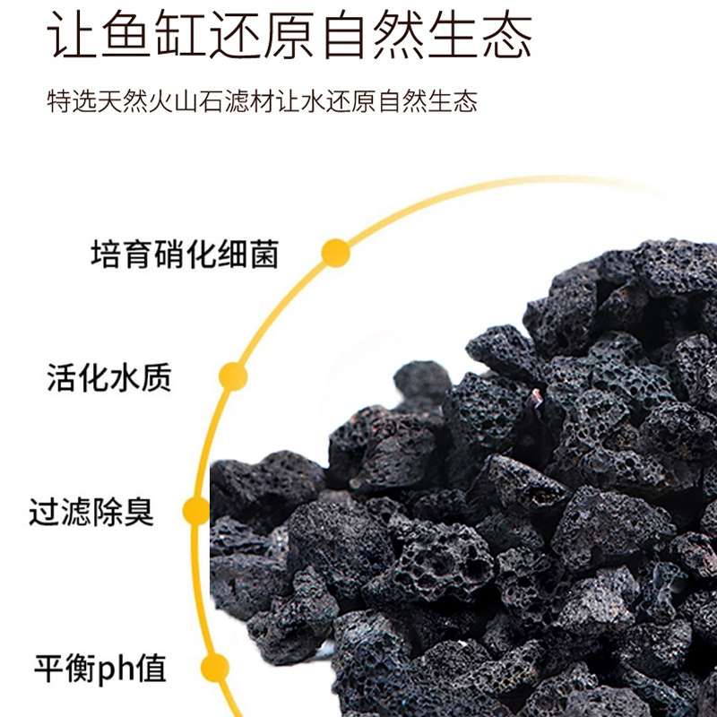 火山石鱼缸专用底砂火山岩水族造景装饰底沙多肉兰花盆栽铺面石子