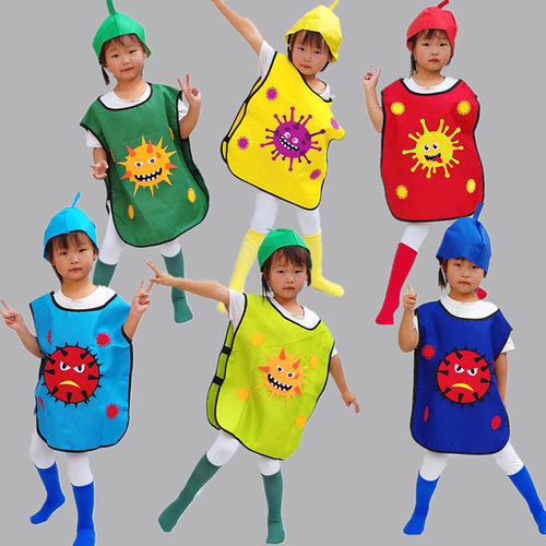 儿童牙细菌大作战表演服