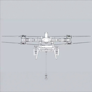 DJI大疆FC100吊运系统模型3D三维数模图纸双电模型格式有stp和obj