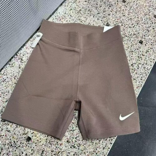 耐克女子高腰骑行裤运动休闲紧身裤短裤HJ1020
