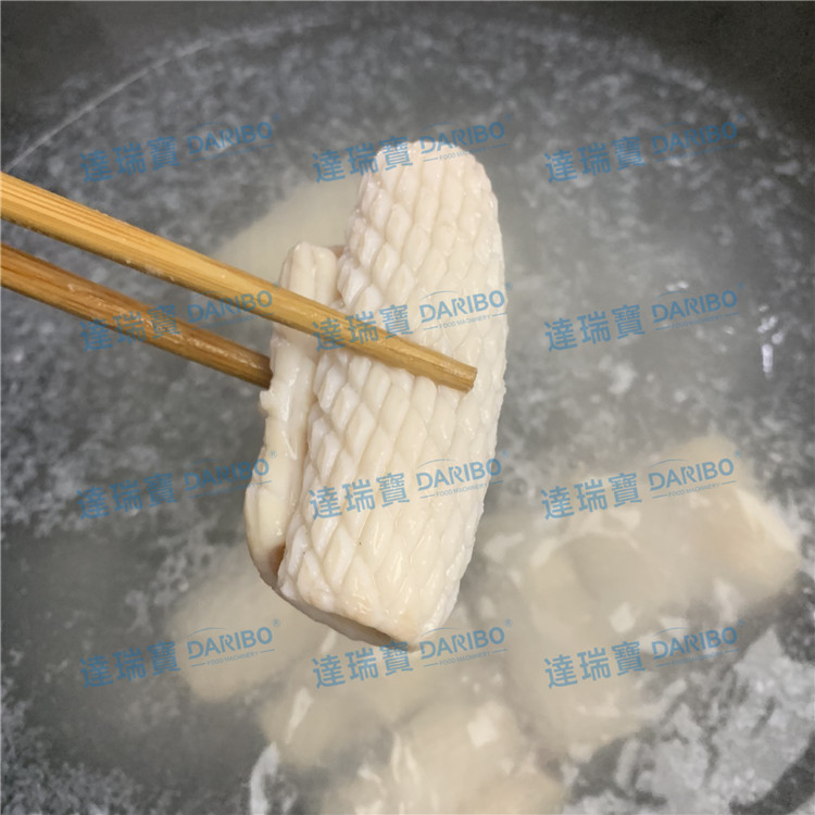 商用猪腰子切腰花机 六工位 大型麦穗鱿鱼花切花刀机切鱿鱼卷