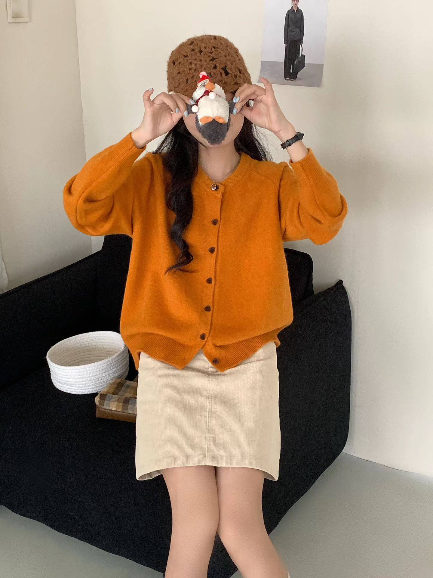 针织外套女十三行2025新款穿搭针织开衫轻熟长袖气质女士上衣潮,女装/女士精品,毛针织衫,淘宝优惠券,粉丝福利购,淘宝优惠卷