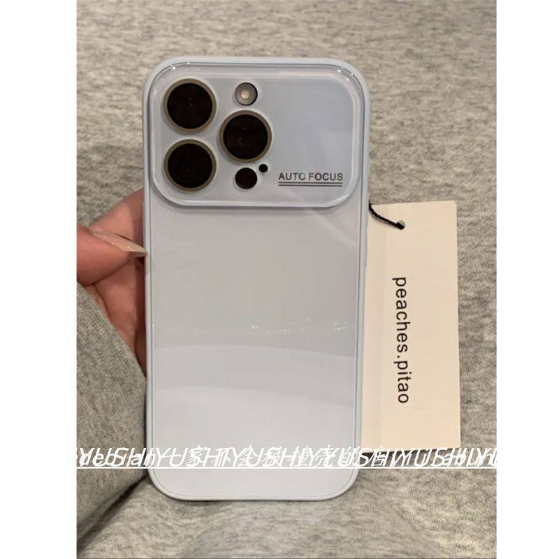 夏日ins纯色大视窗玻璃自