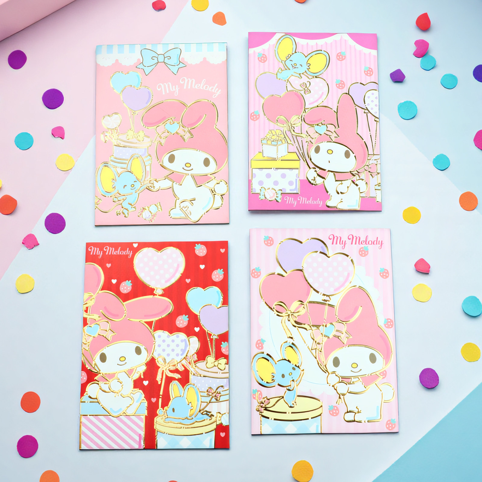 马年新款甜美粉色美乐蒂melody小可爱宝贝卡通过年压岁利是封红包,节庆用品/礼品,红包/利是封,淘宝优惠券,粉丝福利购,淘宝优惠卷