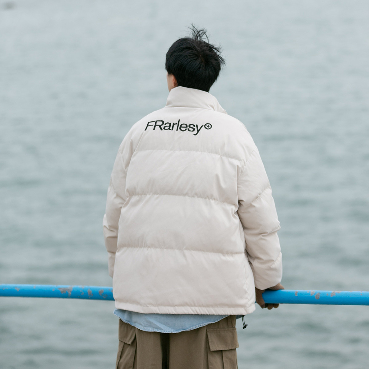 1009-AZ03-P100-限价138*立领棉服男生冬季加厚棉袄宽松棉衣外套,男装棉衣,四季星座1009