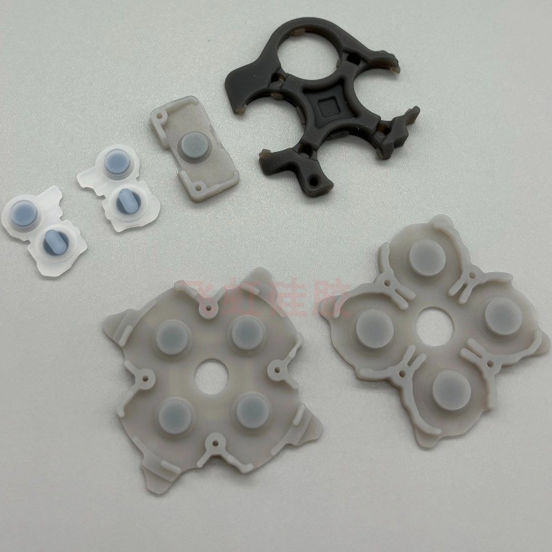PS5手柄导电胶P5 Dual sense D-pad十字键L1R1键软胶垫维修配件