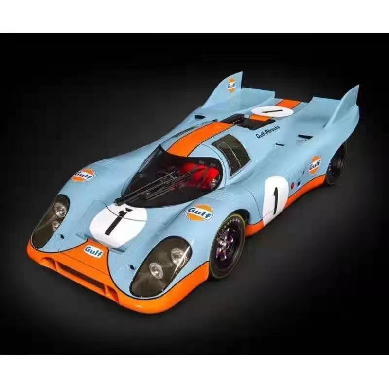 pocher 1/8 保时捷917 跑车拼装模型礼品摆件仿真汽车模型保时捷