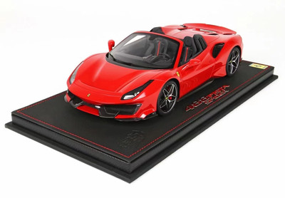 BBR 法拉利Ferrari 488 pista Spider  敞篷限量版汽车模型1 18