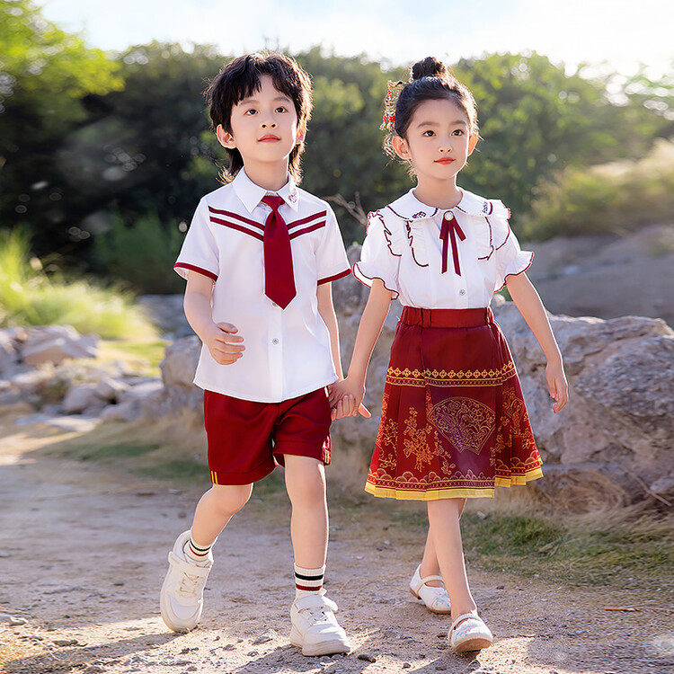六一节幼儿园马面裙女儿童中国风校服/园服