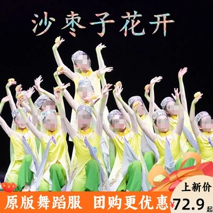 沙枣子花开十里香儿童回族民族舞蹈儿童古典舞少数民族舞蹈演出服