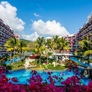 【春促专享】三亚亚龙湾迎宾馆多房型2晚含早+双人下午茶一次