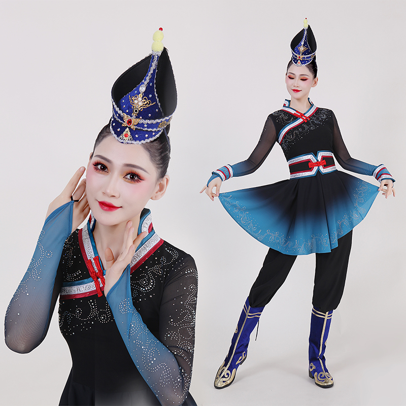 2026新款蒙古成人艺考表演蒙族服