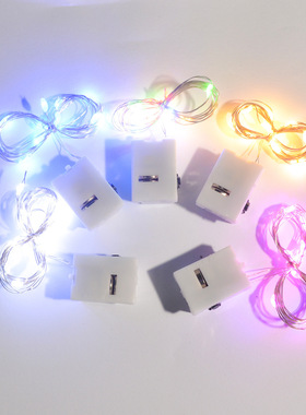 波波球发光小电子2米线3米线4米线闪灯可调节气球灯耐用电池盒气