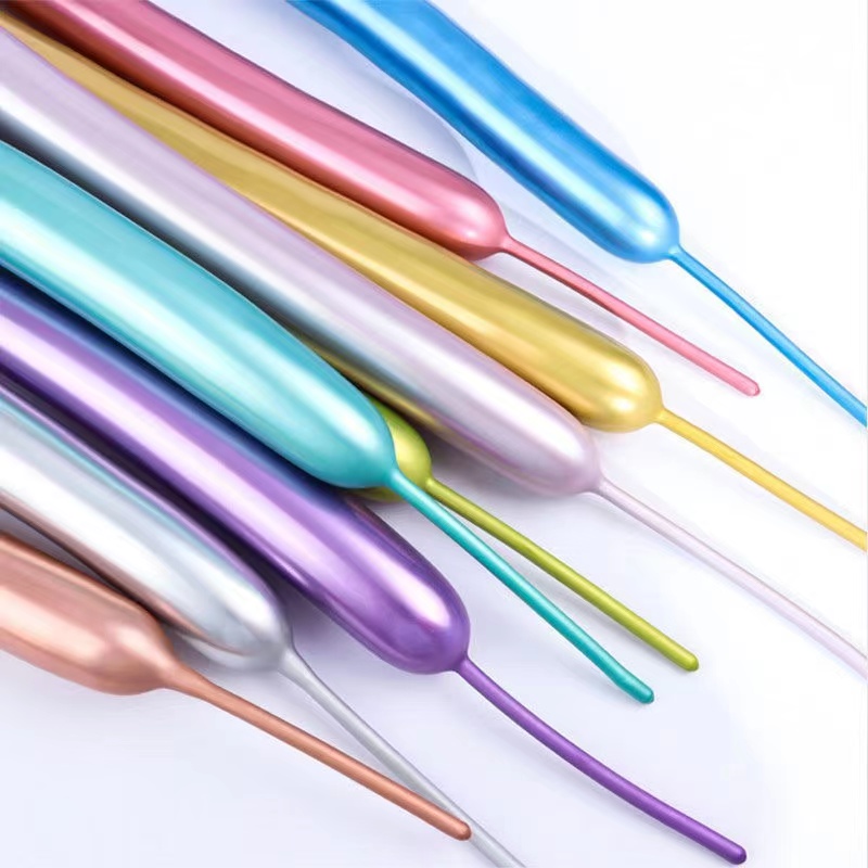 金属长条气球百变造型魔术气球