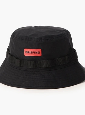 日本BRIEFING AW BOX LOGO BOONIE HAT 渔夫帽快干透气户外潮流