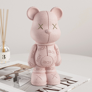 客厅暴力熊摆件存钱罐2025新款可存可取玄关酒柜电视柜家居装饰品