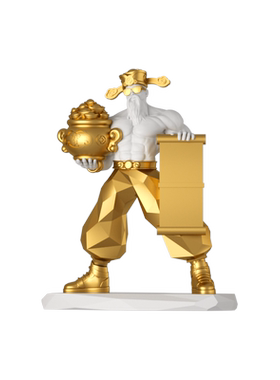 肌肉财神爷招财摆件新店开业礼物