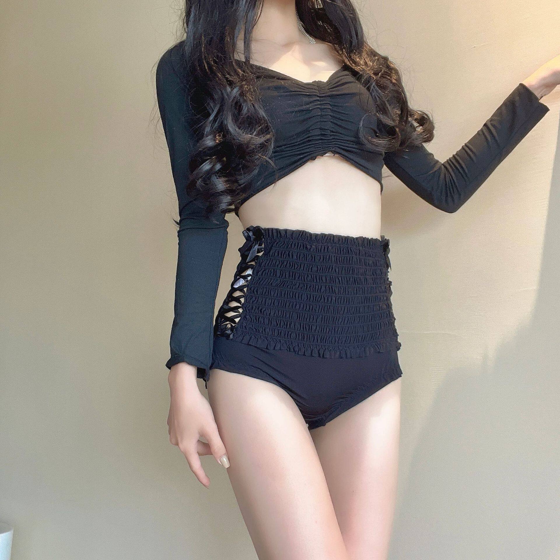 性感甜美高腰收腹伪娘内裤女装大佬弹力塑形瘦身收小肚子提臀内裤