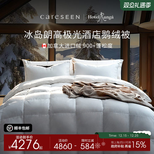 冰岛朗高酒店180S加拿大95白鹅绒