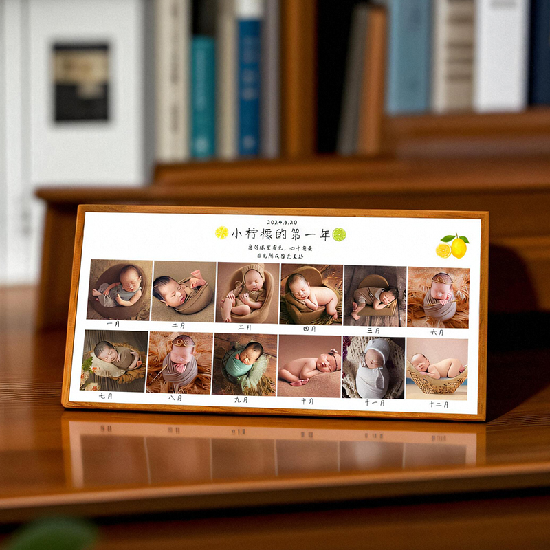 儿童周岁摆台场景布置环保PS材质