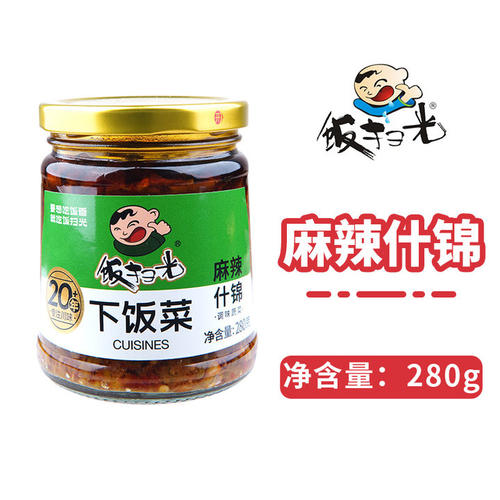 饭扫光麻辣什锦280g香辣酱菜