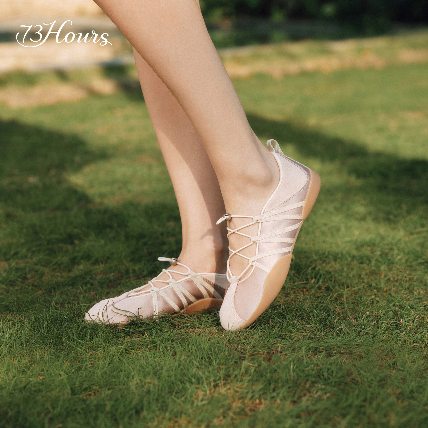 73hours女鞋甜度超标2026春季新款薄底芭蕾鞋女外穿平底休闲鞋,女鞋,时尚芭蕾鞋,淘宝优惠券,粉丝福利购,淘宝优惠卷