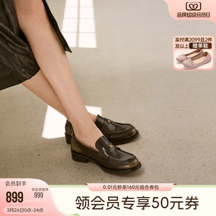 复古百搭扣饰乐福鞋 73hours女鞋 英伦风小皮鞋 新款 女 Taylor春秋季