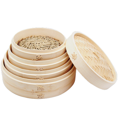 卓太太加深蒸笼竹制家用手工
