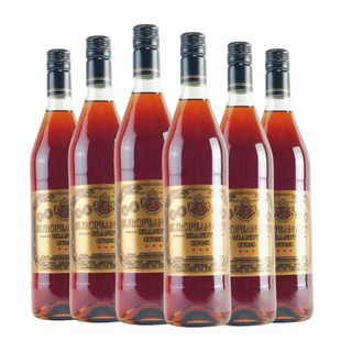 烟台白洋河欧邑三星白兰地烘焙烹饪洋酒40度700ml/瓶装包邮