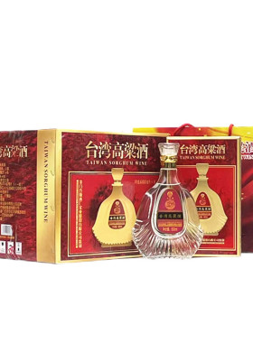 金台顺台湾高粱酒53度浓香型600mlx6瓶礼盒装纯粮酒整箱包邮