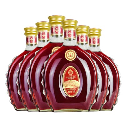 烟台白洋河法莱雅傲帆红葡萄酒女士果酒配餐甜酒11度1000ml/瓶装