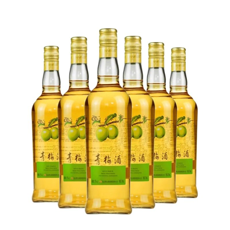 北京丰收牌青梅酒女士甜酒植物类配制果酒15度700ml/瓶装包邮