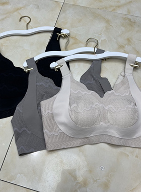 夏季内衣女薄款大胸显小美背无痕防下垂性感收副乳聚拢文胸罩8383