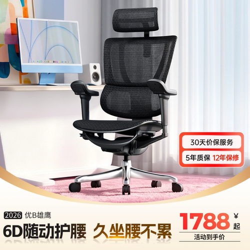 保友优B丨千元顶配人体工学椅