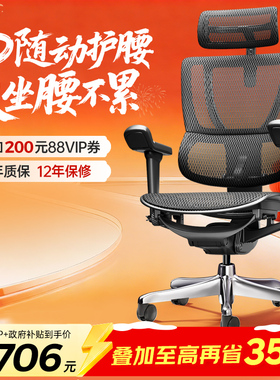 保友优b雄鹰 电脑椅人体工学椅家用护腰电竞椅办公座椅靠背椅