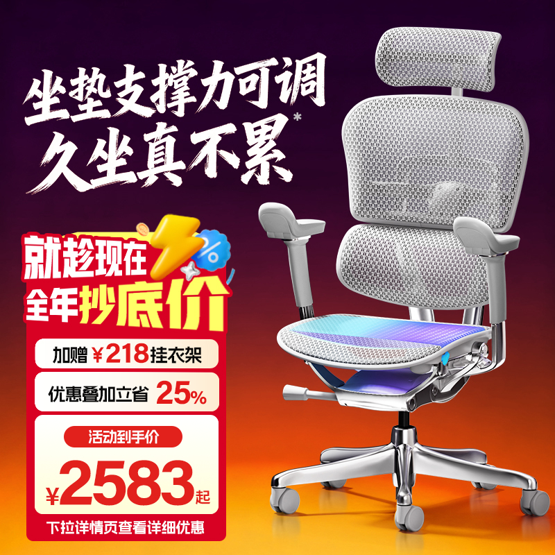 保友金豪E2丨高端护腰人体工学椅