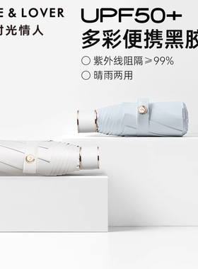 TIME&LOVER太阳伞防晒防紫外线遮阳伞小巧便携胶囊雨伞女晴雨两用