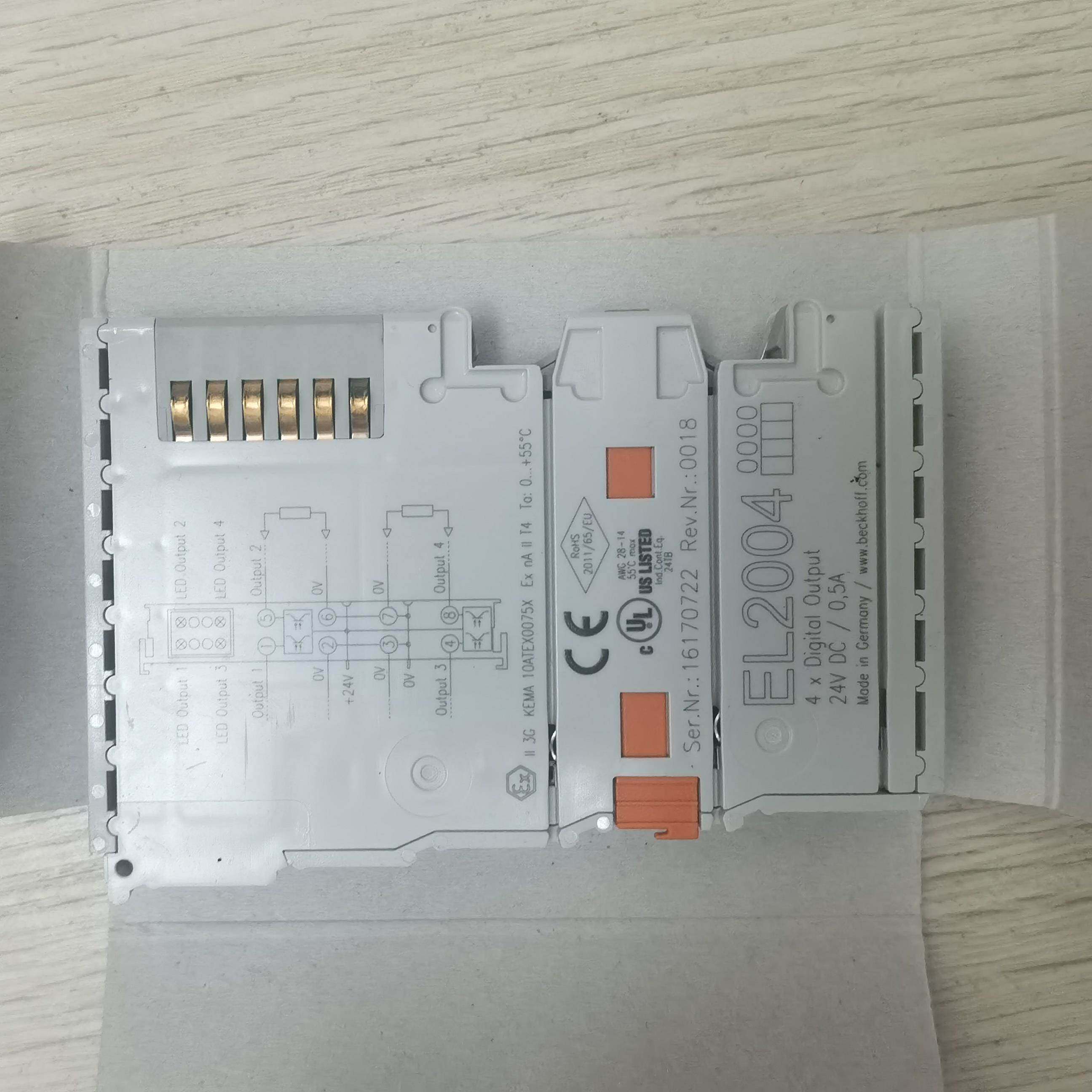 beckhoff 倍福 el2004 成色非常漂亮 实物照片询价