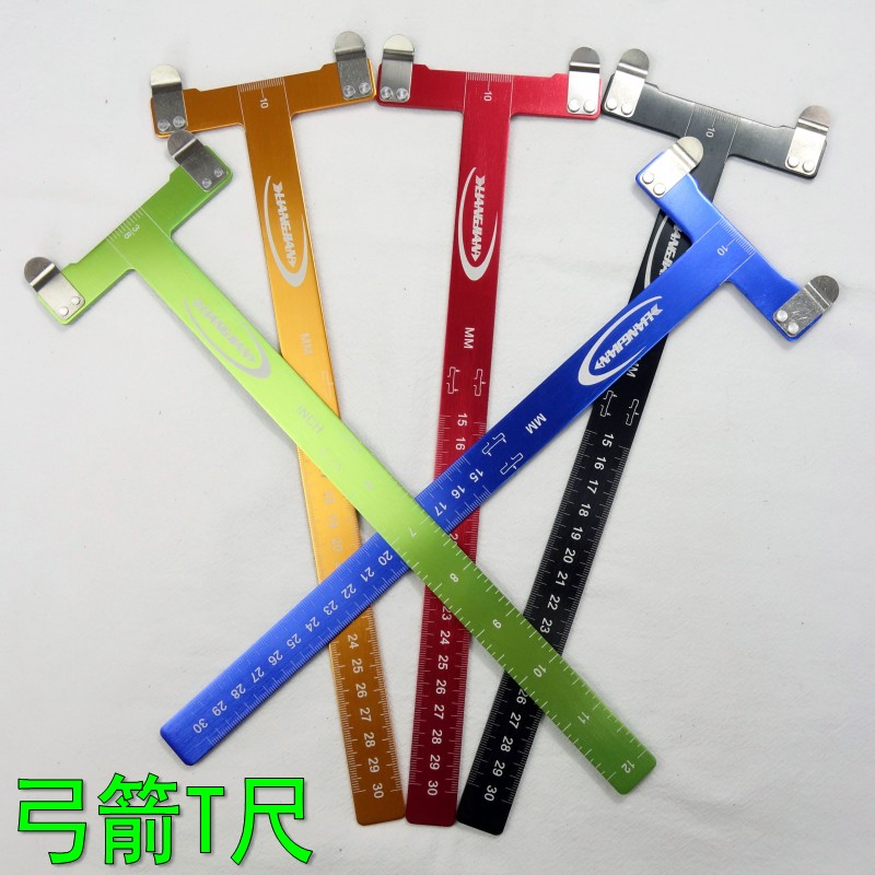 弓箭测量尺子器材定位安装金属
