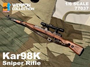 塑料模型 手办收藏 现货 6毛瑟Kar98K兵人配件77037 威龙DML1