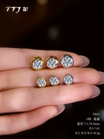 Свежая элегантная подвеска, золото 18 карат, DIY, легкий роскошный стиль, простой и элегантный дизайн