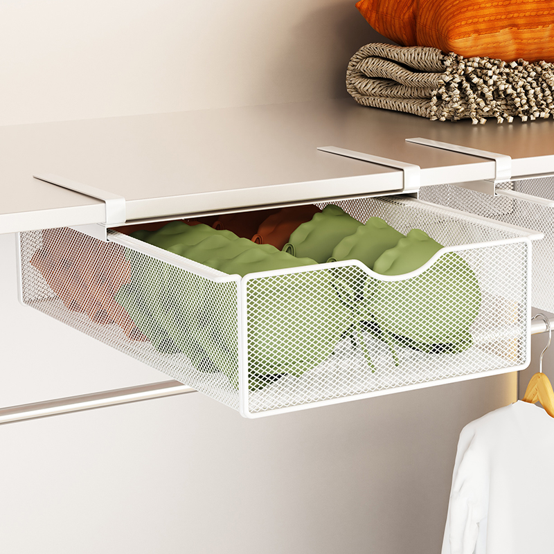 抽拉顺滑细密网格无需打孔