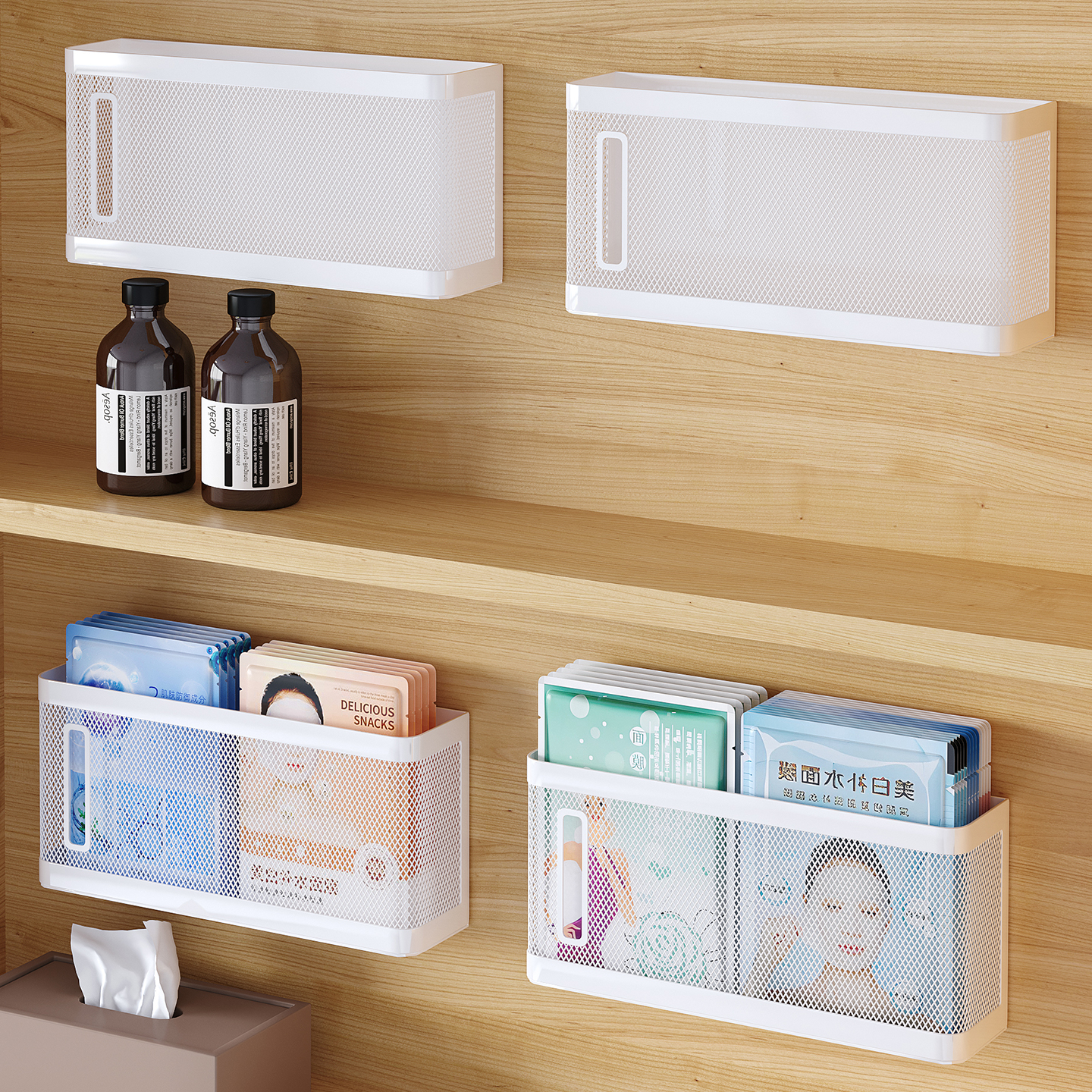 壁挂免打孔无痕强力粘钩