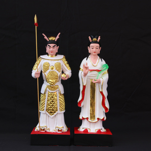 龙王三太子小龙女神像树脂玻璃钢佛像家用佛堂保平安桌面招财摆件