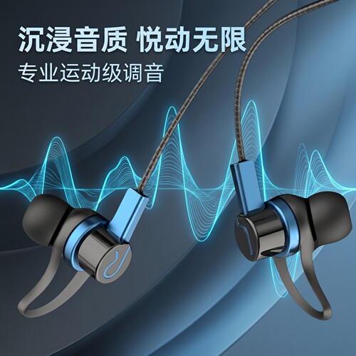 有线耳机入耳高音质圆孔K歌游戏Typec带麦适用于华为OPPO小米vivo