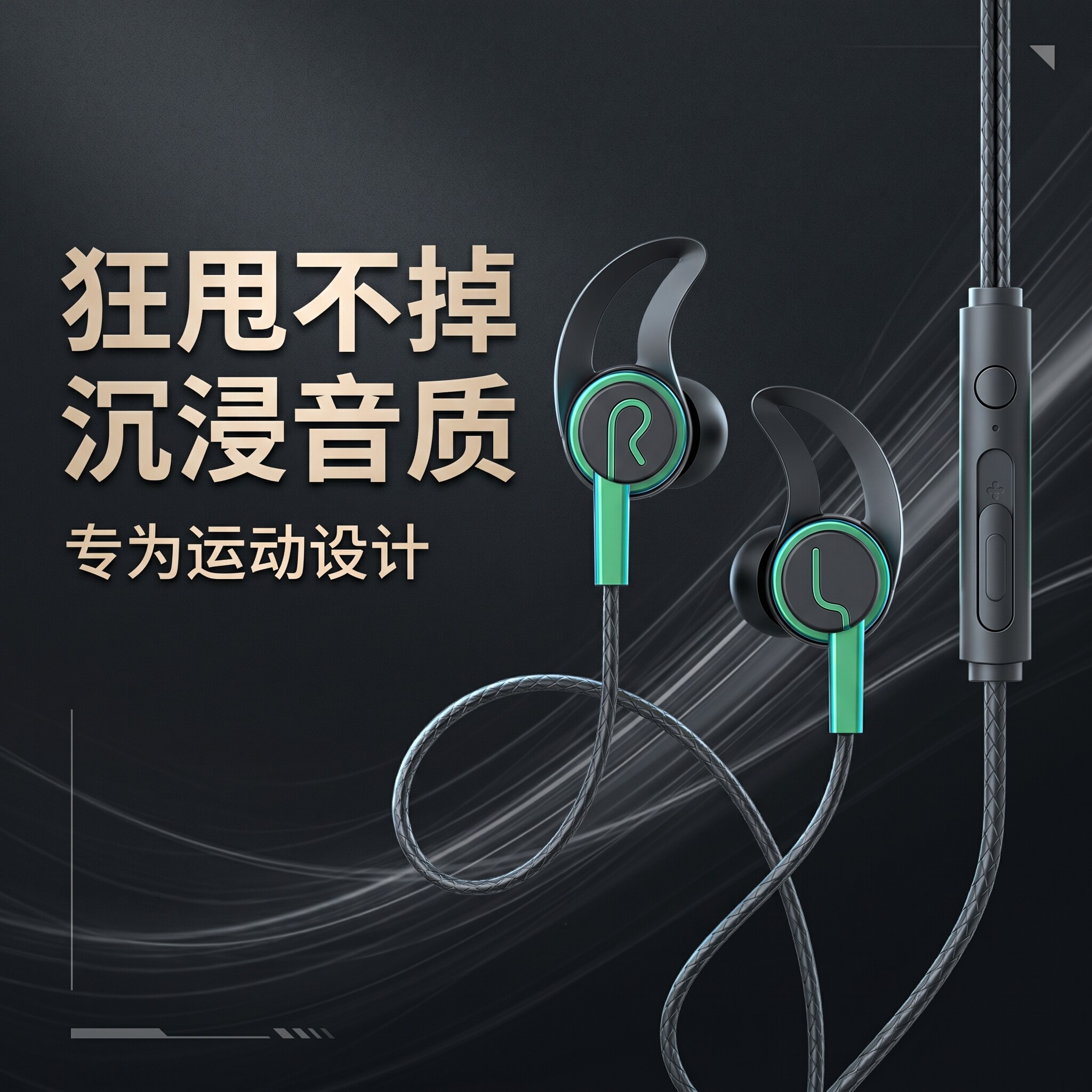 通用有线耳机入耳式线控带麦Typec游戏K歌适用于OPPO华为vivo小米